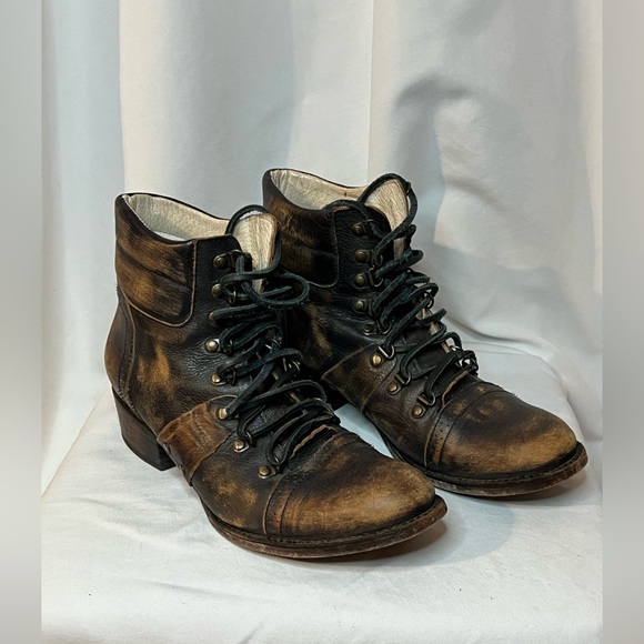 Freebird by Steven Gage Distressed Leather Boots | 9 - Picture 7 of 10